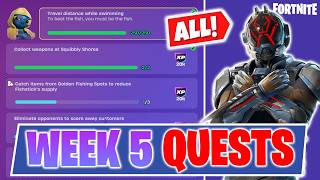 How To Easily Complete Week 5 Quests In Fortnite Full Guide