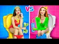 Chica rica popular vs nerd pobre | Momentos locos y tipos de chicas por Ratata Boom