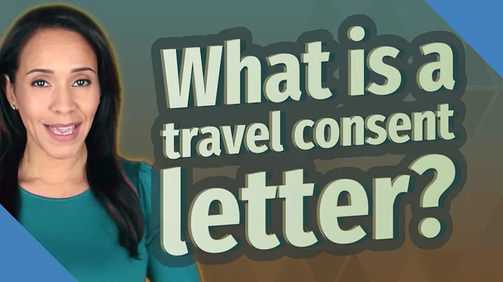 What is a travel consent letter? - DayDayNews