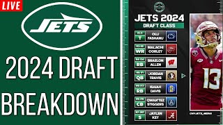 New York Jets 2024 Draft Class Full BREAKDOWN ✈