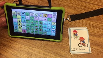 What Doing Task Cards with AAC