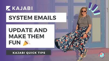 Kajabi Quick Tips | Have you customized your Kajabi system / transactional emails?