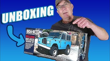 Carisma SCA1E 2.1 SPEC Bulldog DELUXE Builders Kit Unboxing