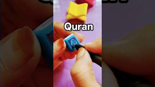 claymaking miniature quran #shorts