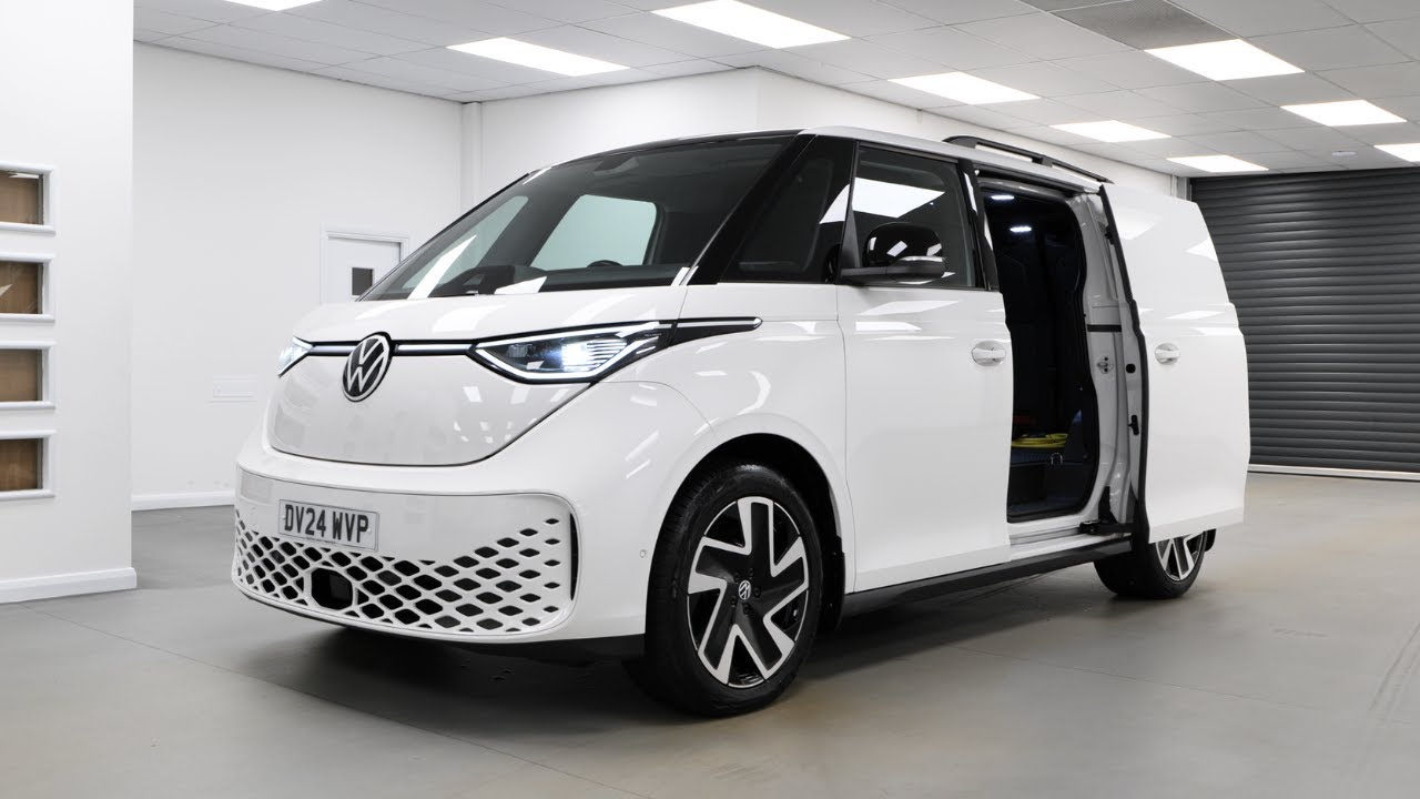 2024 Volkswagen ID Buzz Pro Candy White Commerce + Electric Automatic Panel Van - DV24 WVP - VanStar