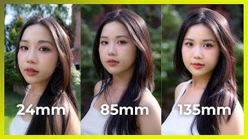 Ống kính tiêu cự nào cho ảnh chân dung đẹp nhất?