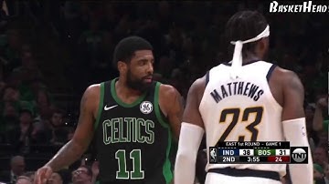 Boston Celtics SLOB play- Down into Stagger (Boston Celtics-Indiana Pacer)