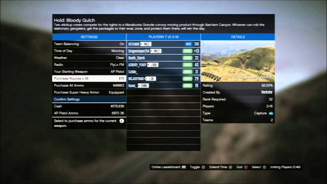 Grand Theft Auto 5 Online 47 Dirt Bike Race, Everybody Falling