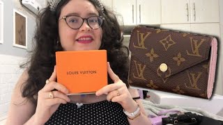 Carteira Louis Vuitton Victorine Brown / Pink - LLebu: A melhor  experiência de Luxo online do mundo!