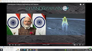 Chandrayaan 3 Mission Soft landing LIVE Telecast   YouTube   Google Chrome 2023 08 23 18 10 34 screenshot 5