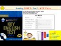 KET Extra - Listening Part 5 - Test 2 (Transcript + Key)