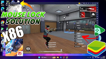 Mouse Lock Unlock In Free Fire x86 Google Play Ff Max In Bluestacks Fix | Google Play Games Pc