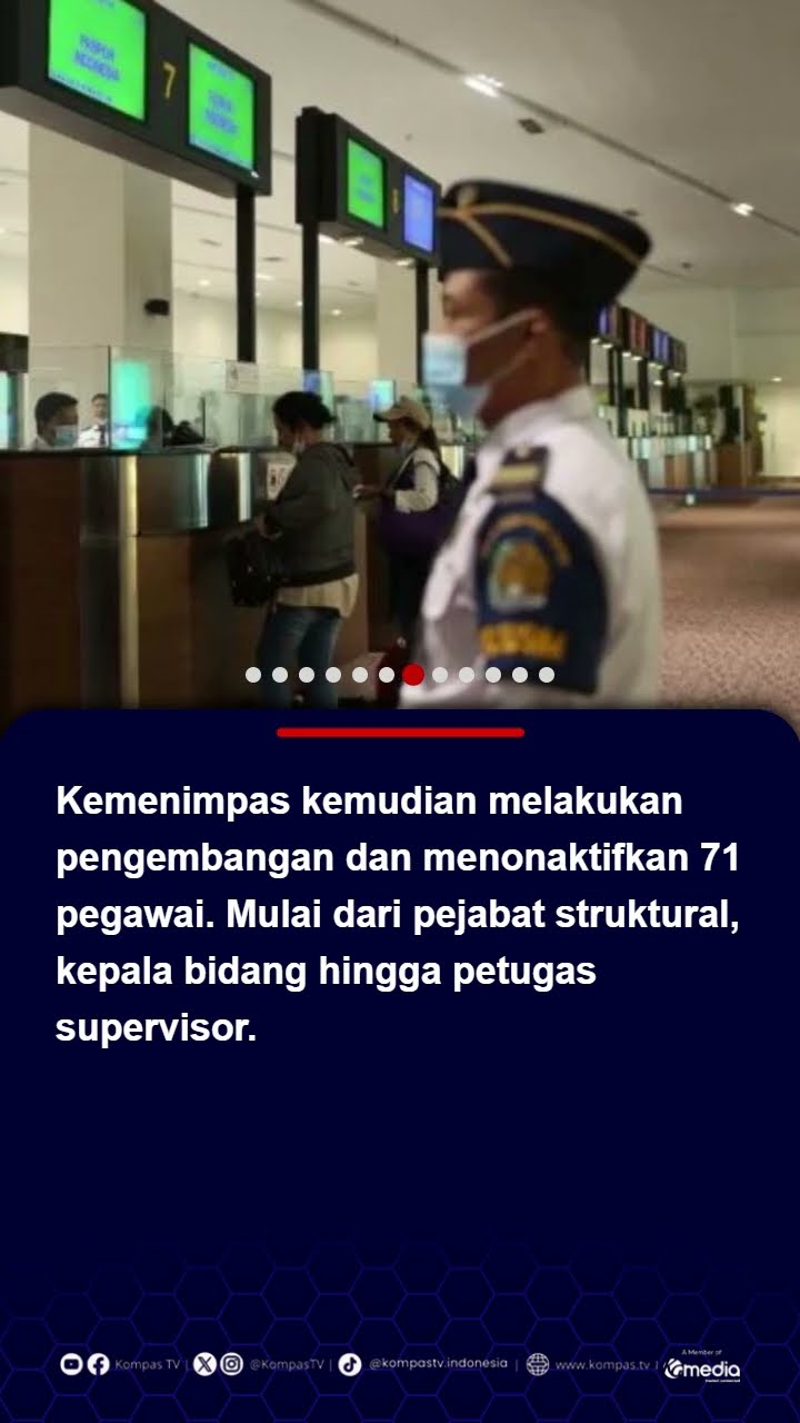 71 Pegawai Imigrasi Bandara Soetta Dicopot Buntut Pungli WN China #imigrasi  #pungli