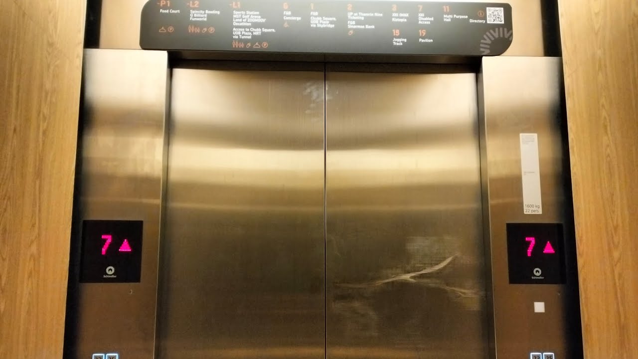 Schindler 5500 Elevator at Agora Mall Jakarta