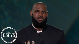 LeBron James says he can still give the game everything | 2023 ESPYS (📍 @CapitalOne) screenshot 1