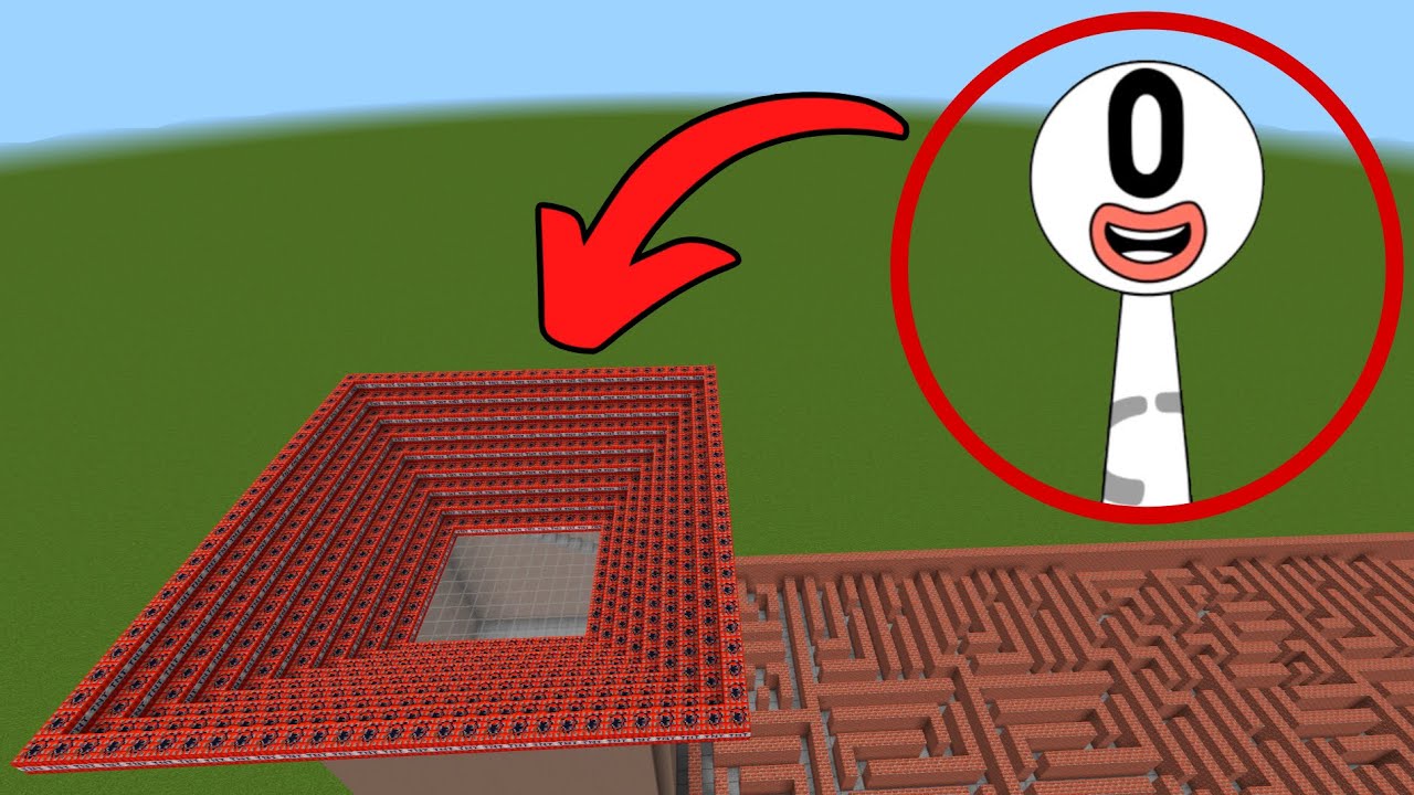 Sprunki OC Zero [from Numberblocks] added to Minecraft PE