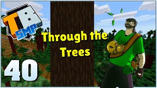 Through The Trees |  Truly Bedrock SMP Season 4 E40 Minecraft Bedrock MCPE