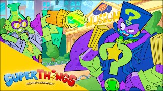 EPISODIOS SUPERTHINGS 💥 🔋 ENIGMA y el robo de la Kaboonita ⚡ | Serie de DIBUJOS para NIÑOS