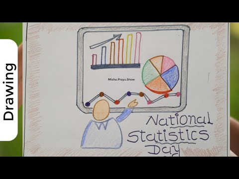 National Statistics Day 2021 | How to Draw Statistics Day Easy | Statistics Day Poster Drawing Easy