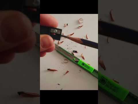 How to sharpen your pencil like a pro shorts sharpen proartist