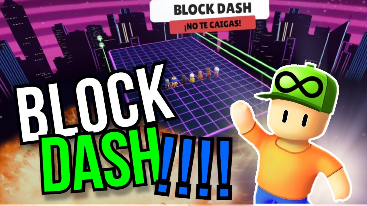 Cómo jugar a Block Dash infinito en Stumble Guys