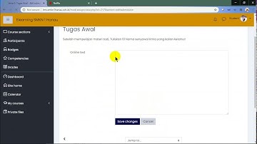 TUTORIAL MOODLE LMS SMKN 1 HANAU - BAGIAN 7 - MENAMBAHKAN TUGAS