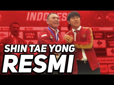 RESMI, Shin Tae Yong PELATIH TIMNAS INDONESIA