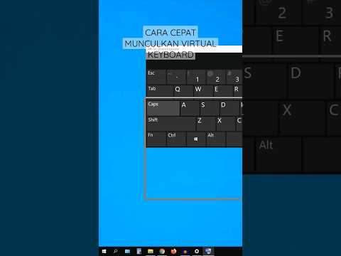 Video: Di manakah papan kekunci pada skrin pada Windows 7?