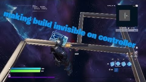 First time making build invisible on controller