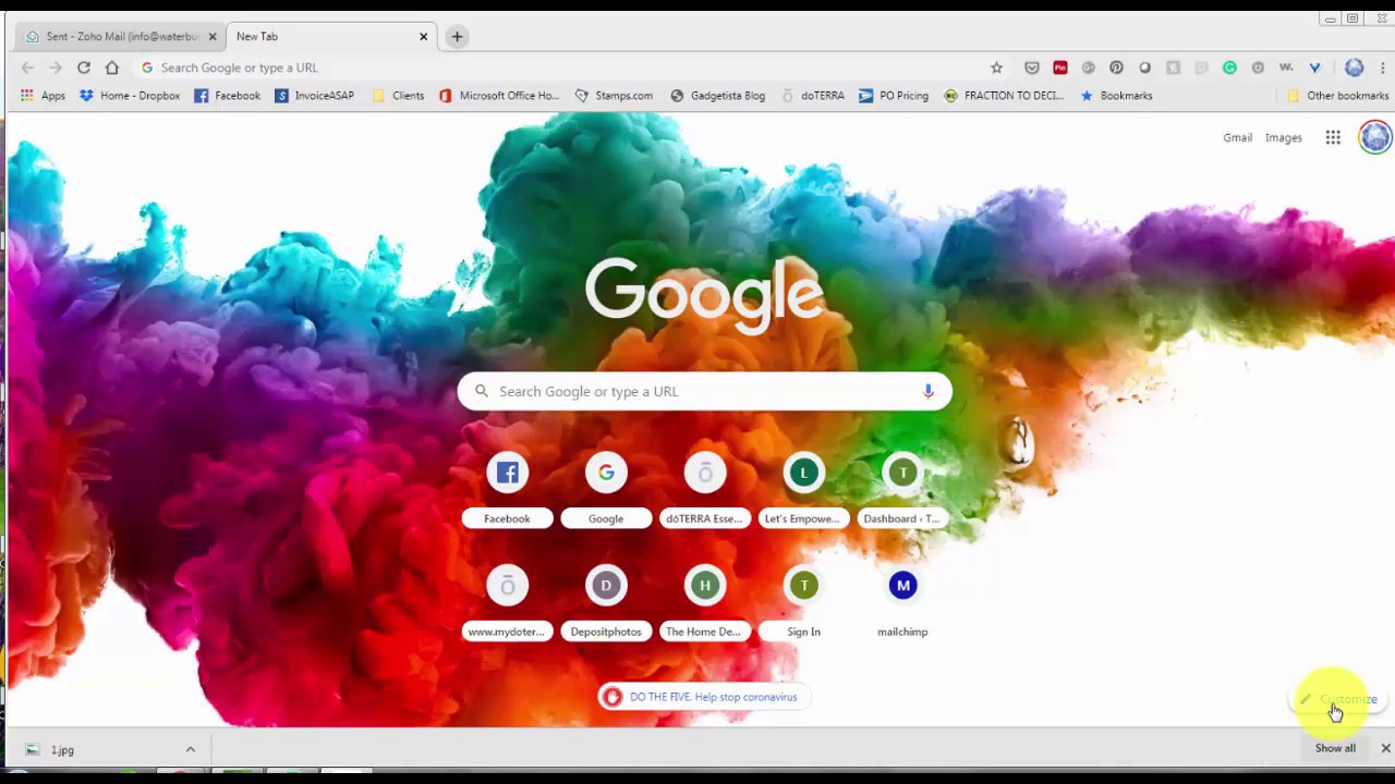 Joining a Zoom call from a link 