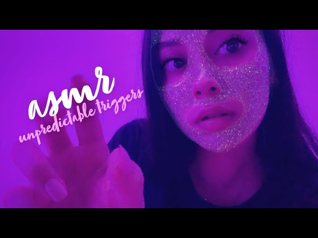 ASMR spontaneous, unpredictable triggers~ 💜 for tingle immunity ✨🥰