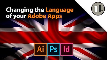 Changing the Language of “already-installed” ADOBE APPS to English!