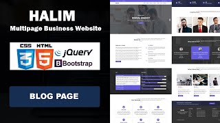 Blog Page | How To Make Website Using HTML, CSS and JS Step By Step in Bangla | Part 21