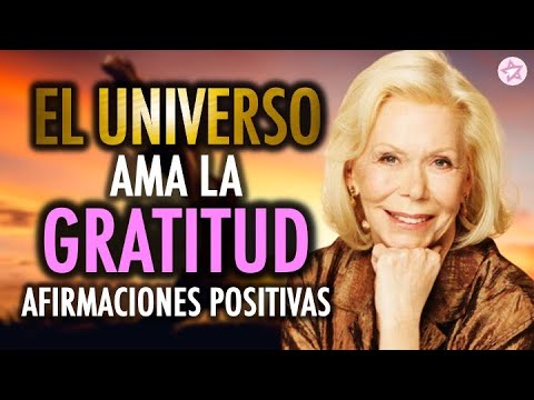💜🙏🏻 Es Como Un Milagro 💫 El Universo Ama La Gratitud 🧘🏻♀️💖 Afirmaciones Positivas de Louise Hay