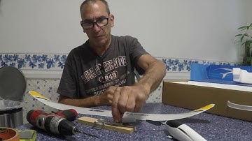 Eflite UMX Radian  Wing Magnet Mod How to