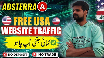 Adsterra Free USA Traffic 2026 | Adsterra Direct Link High CPM Method | Adsterra Earning Trick