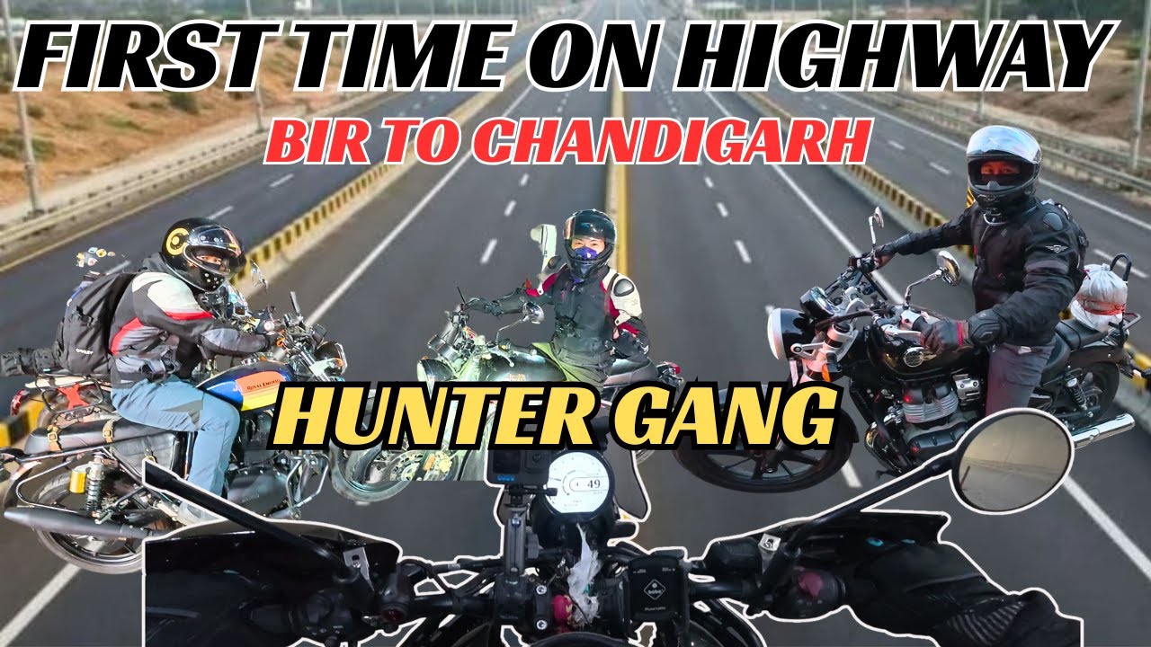 FIRST HIGHWAY RIDE EXPERIENCE || BIR ➝ CHANDIGARH || UNEXPECTED MOMENTS||TIBETAN VLOGGER || MOTOVLOG