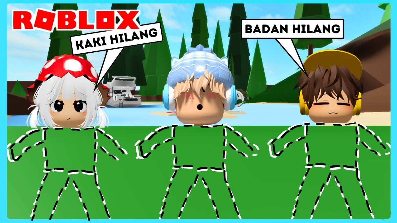 Aku Dan Adik Sepupuku Kehilangan Anggota Tubuh Di Roblox Brookhaven ft @Shasyaalala