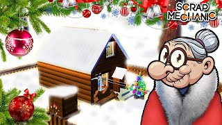 👵 КАК БАБА ТАНЯ ВСТРЕЧАЛА НОВЫЙ ГОД В ПЕРВОЙ ДЕРЕВНЕ 🎄 МУЛЬТИК в Scrap Mechanic 🔨 СКРАП МЕХАНИК 🔔