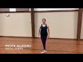 Ballet Combo- Small and Medium Jumps の動画、YouTube動画。