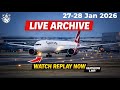 LONDON Heathrow Airport Plane Spotting ✈️ Real-Time Aircraft Landings Takeoffs (LHR) 27-28.01.2026