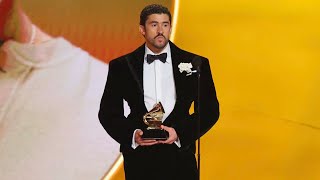 Bad Bunny shouts “ICE OUT” at Grammys 🎤🔥 Crowd Goes Wild!