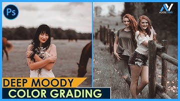 Deep Moody Color Grading Effect In Photoshop | Photoshop Tutorial 2024