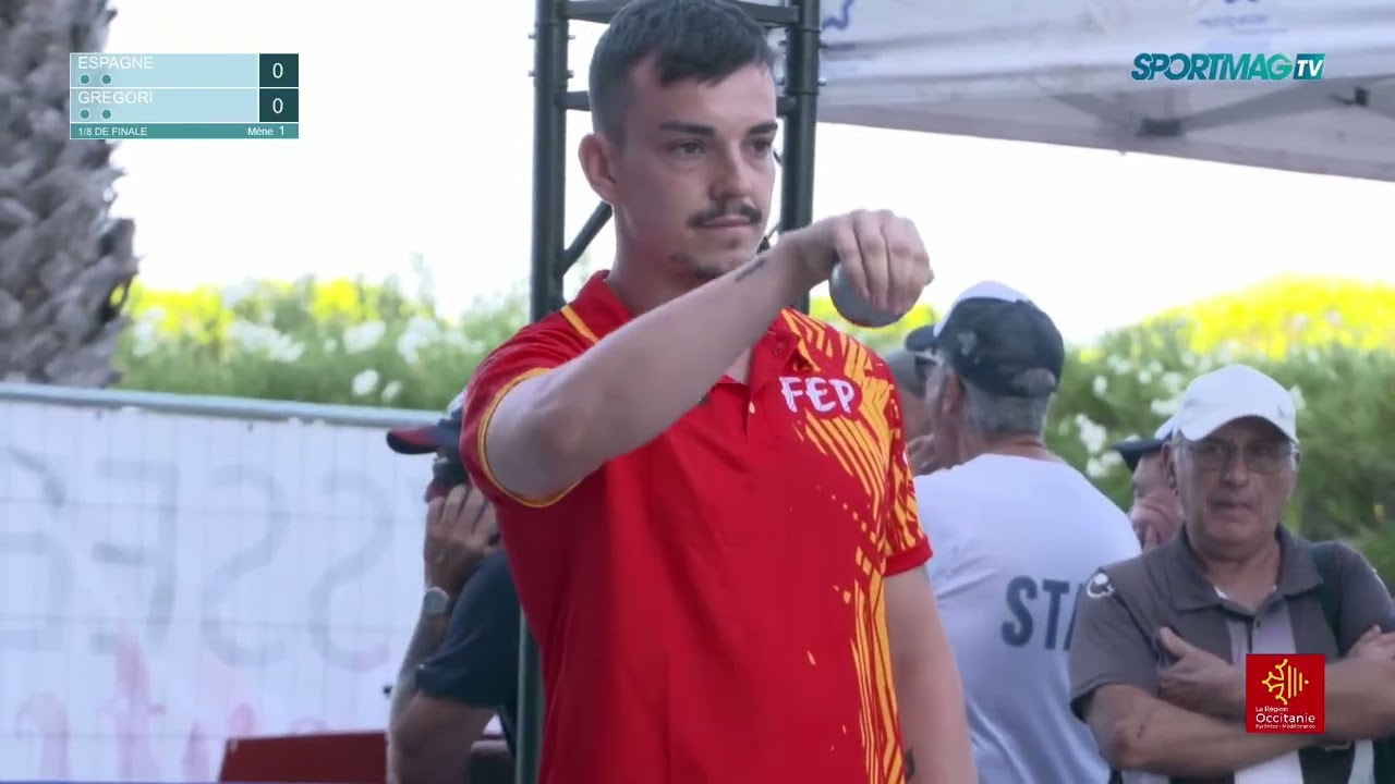 Miniature : Pétanque : Espagne / Cognard (Odyssée des Nations 2026 - 8ème de finale)