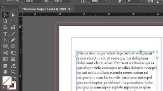 Adding Text to an InDesign Document