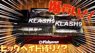 【 ビッグベイト 編】僕は釣りロマンを求めた・・・。