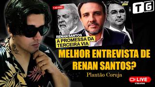 RENAN SANTOS NO FLOW, FOI A MELHOR ENTREVISTA?... - Plantão Coruja #11
