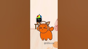 Sprunki OC Pinki + Oren Cat Version #shorts #cat #animation #sprunki #incredibox #incrediboxsprunki