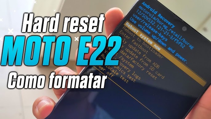 Hard Reset Motorola Moto E 2 2° GERAÇÃO XT1514 Desbloquear, Formatar,  Restaurar - Firmware-StockRom