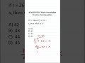 Solving Equations: ASVAB/PiCAT Math Knowledge Practice Test Question #acetheasvab with #grammarhero